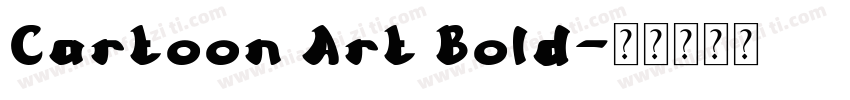Cartoon Art Bold字体转换